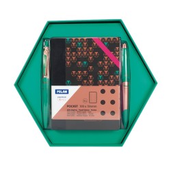 Zestaw Upominkowy Copper Zielony Milan 08741