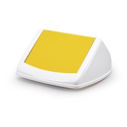 Durable Pokrywa Do Kosza Na Śmieci Durabin Flip-Lid Square 40l Żółta 1801574013