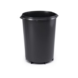 Durable Kosz Na Śmieci 40l Durabin Round Okrągły Czarny 1800519221