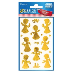 Avery Zweckform Naklejki Z-Design Foliowe Złoty Anioł  52393