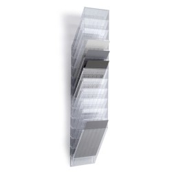 Durable Zestaw 12 pojemników na dokumenty Flexiboxx A4 12 Transparentny 1709763400