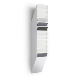 Durable Zestaw 12 pojemników na dokumenty Flexiboxx A4 12 Biały 1709763010