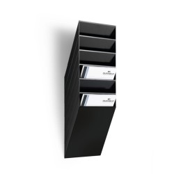 Durable Zestaw Sześciu Pojemników Na Dokumenty Felxiboxx 6 A4 Czarny 1709760060