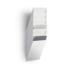 Durable Zestaw Sześciu Pojemników Na Dokumenty Flexiboxx 6 A4 Biały  1709760010