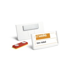 Durable Frame Identyfikator Z Magnesem 30 X 60 Mm 850202