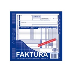 Michalczyk i Prokop Faktura to 2/3 A4 Oryginał Kopia 102-2e