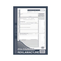 Michalczyk i Prokop Zgłoszenie Reklamacyjne A4 601-1