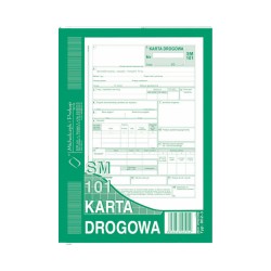 Michalczyk i Prokop Karta Drogowa Samochód Osobowy Numerowana A5 802-3-N