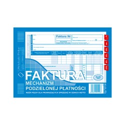 Michalczyk i Prokop Faktura Mechanizm Podzielonej Płatności A5 127-3p