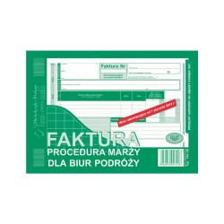 Michalczyk i Prokop Faktura A5 Procedura Marży Dla Biur Podróży 194-3e