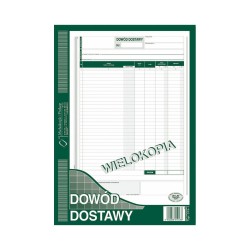 Michalczyk i Prokop Dowód Dostawy A4 315-1
