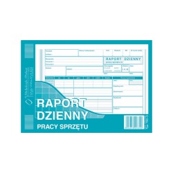 Michalczyk i Prokop Raport Dzienny Pracy Sprzętu A5 790-3