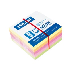 Karteczki Neon Mix Mini Kostka 50x50 250 Sztuk Milan