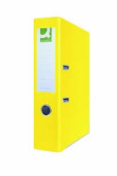 Segregator Q-Connect Hero Z Szyną, Pp, A4/75mm, Żółty