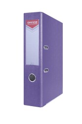 Segregator Office Products Officer Z Szyną, Pp, A4/75mm, Fioletowy