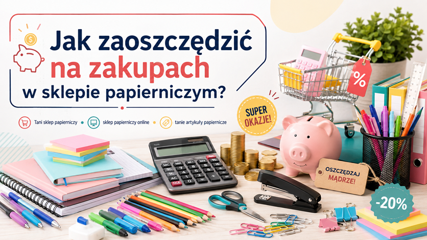 Jak zaoszczędzić na zakupach w sklepie papierniczym?