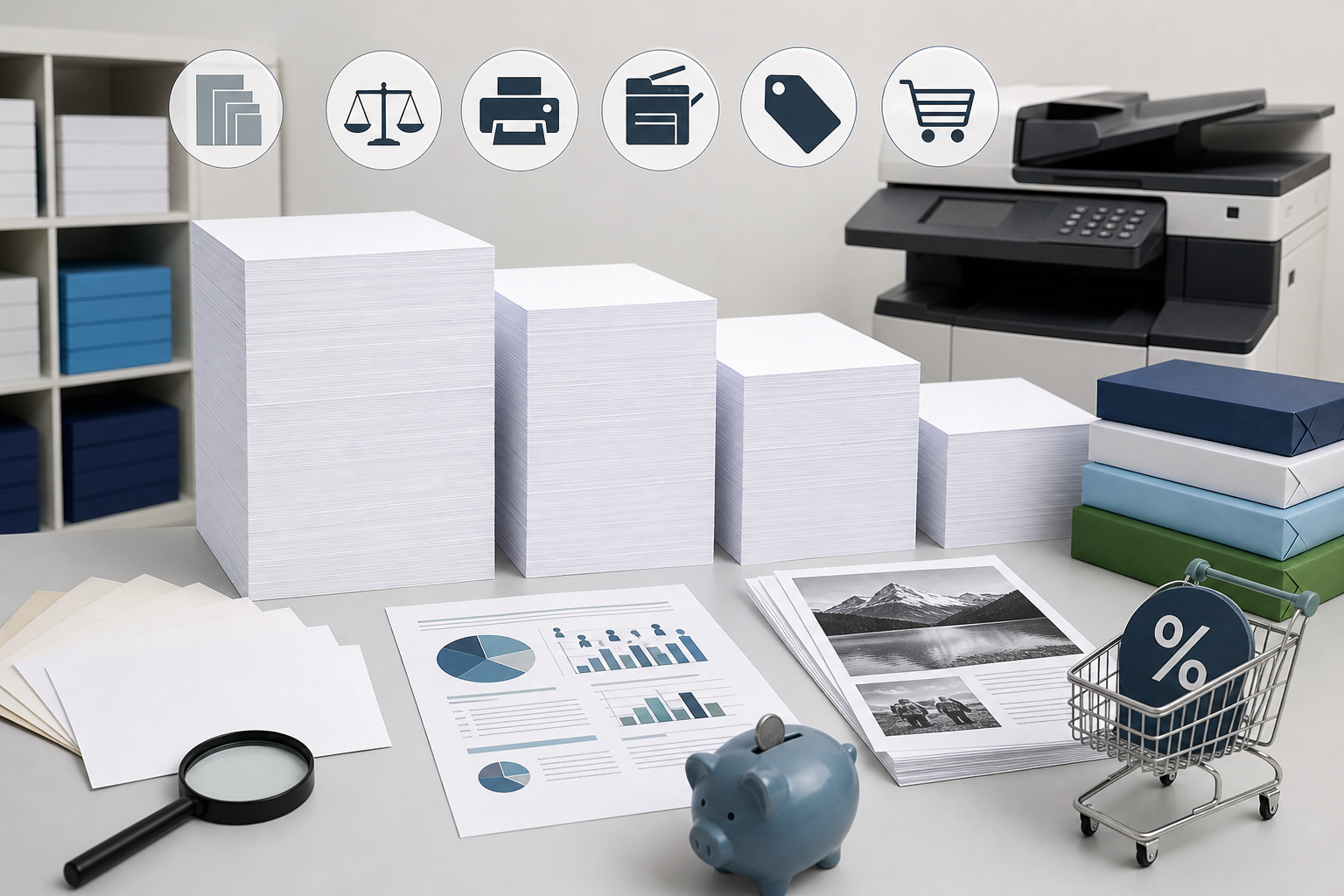 Papier ksero promocja – jak kupować papier taniej?